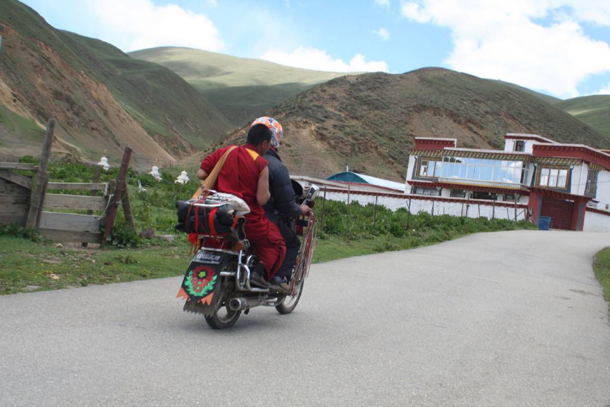 monks on bikes monks on bikes