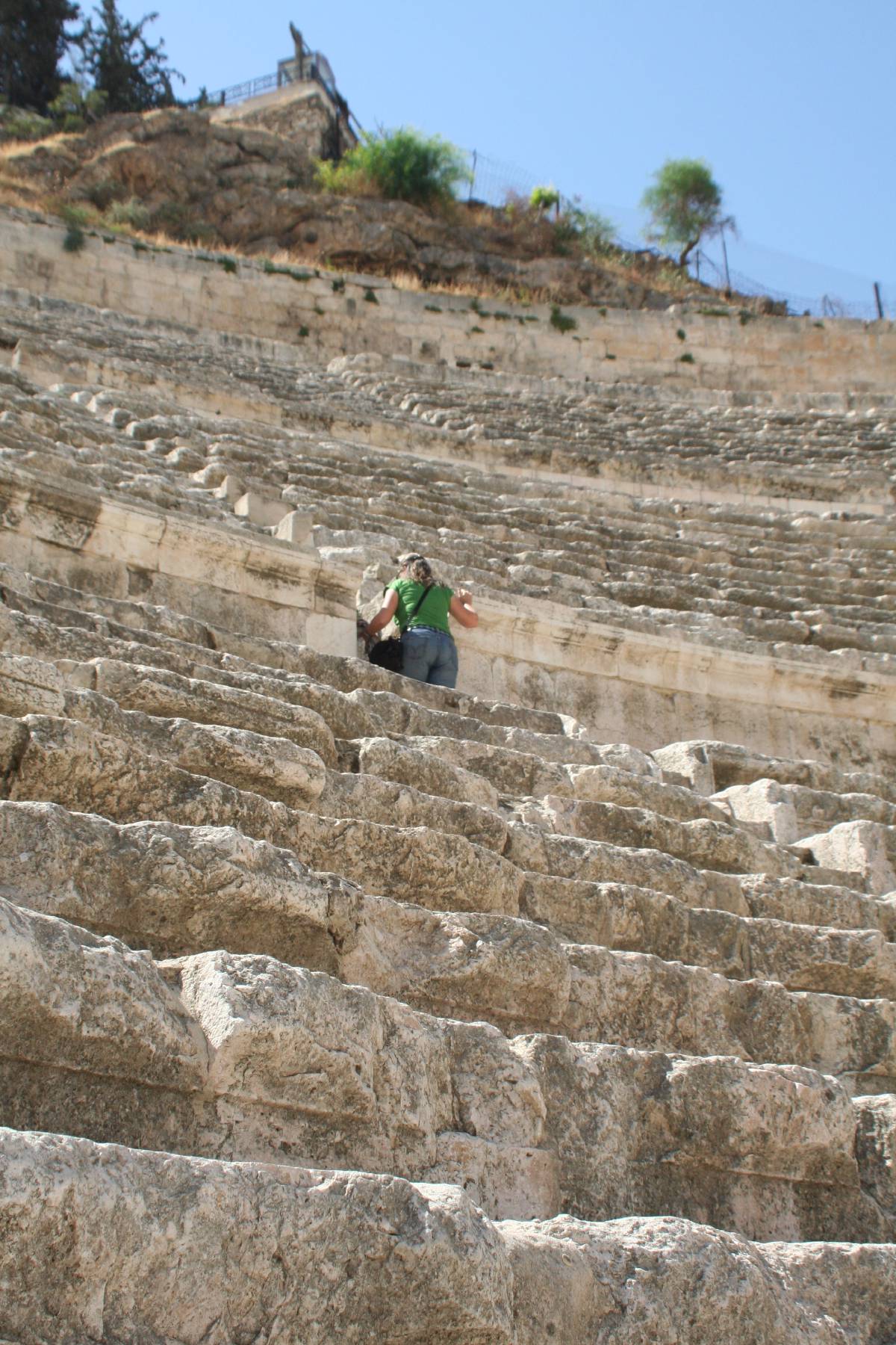 LeeAnne at the Roman Theater LeeAnne at the Roman Theater