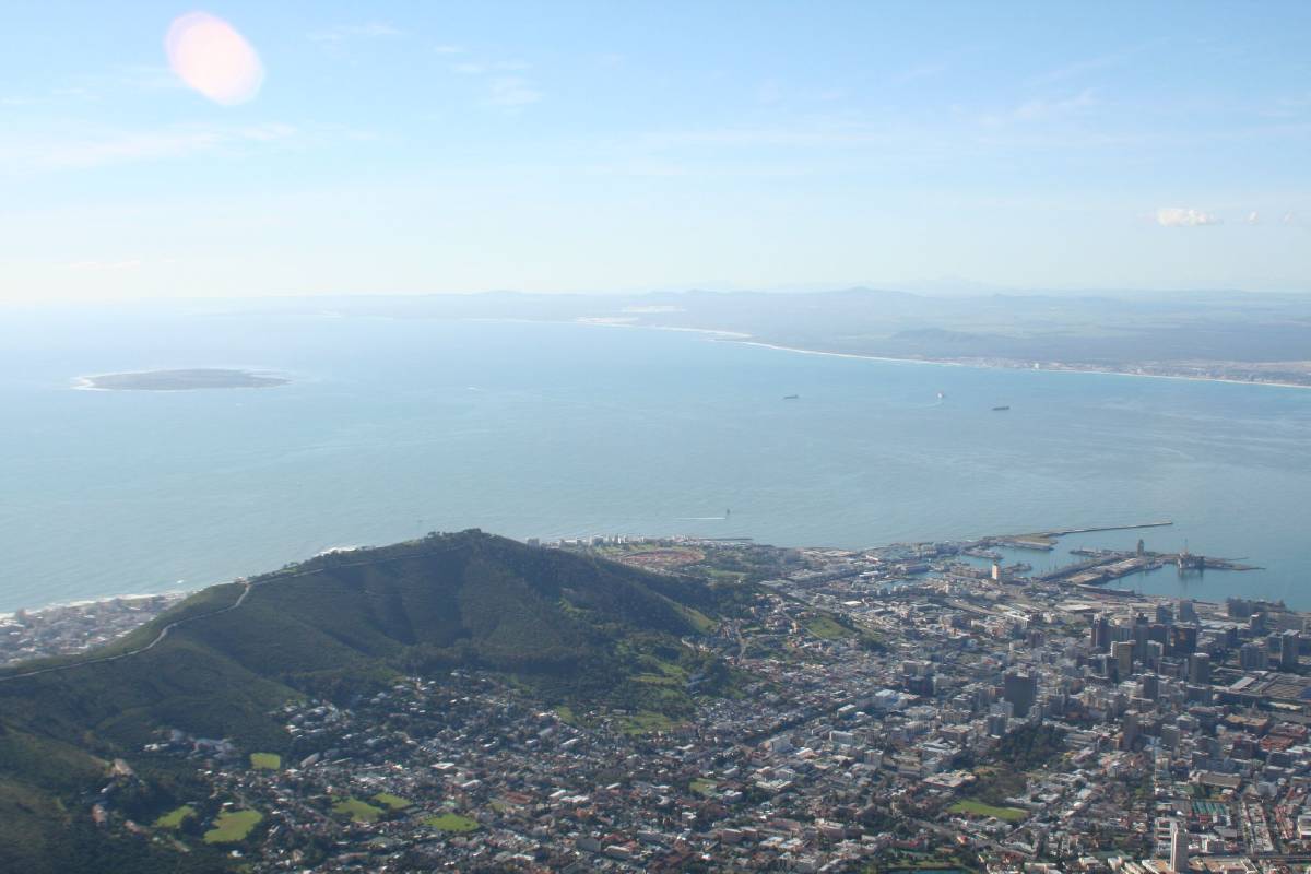 cape town view from table mountain cape town view from table mountain